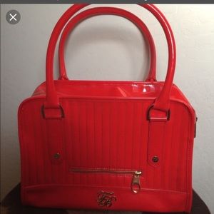 Ted baker patent handbag